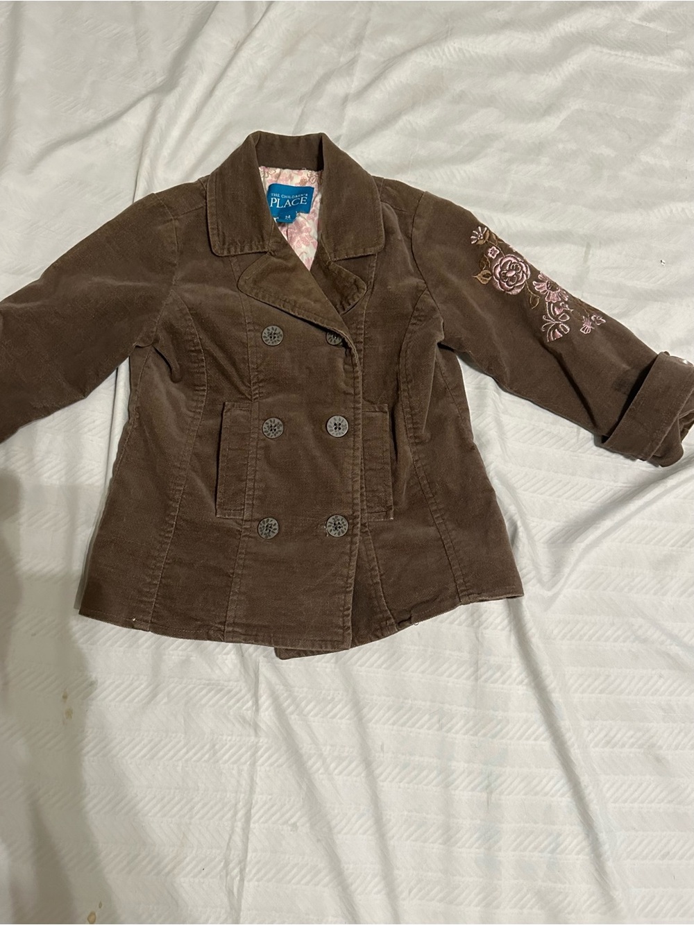 The Children’s Place Corduroy Pea Coat